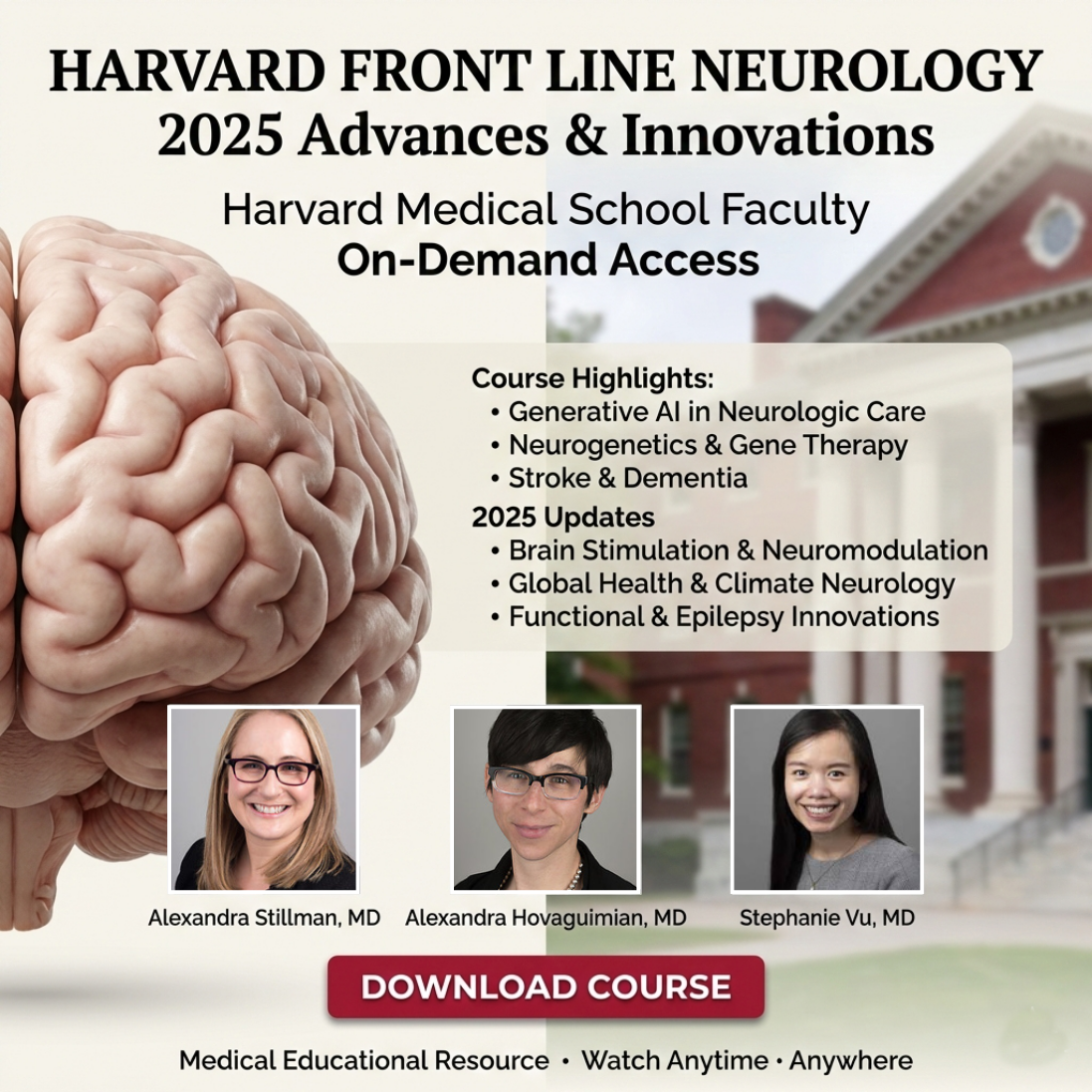 Harvard Front Line Neurology Advances and Innovations - 2025 Update - Image 2